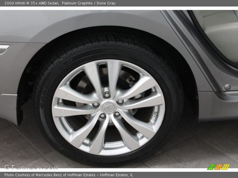 2009 M 35x AWD Sedan Wheel