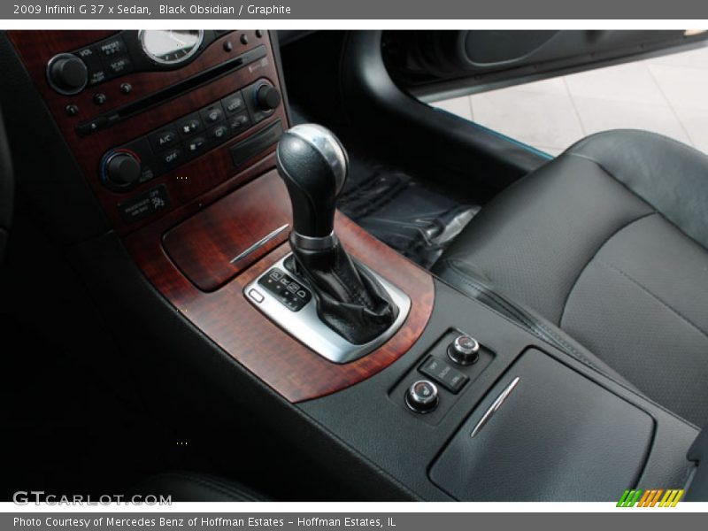 Black Obsidian / Graphite 2009 Infiniti G 37 x Sedan