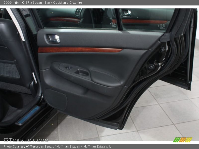 Black Obsidian / Graphite 2009 Infiniti G 37 x Sedan