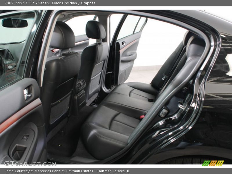 Black Obsidian / Graphite 2009 Infiniti G 37 x Sedan