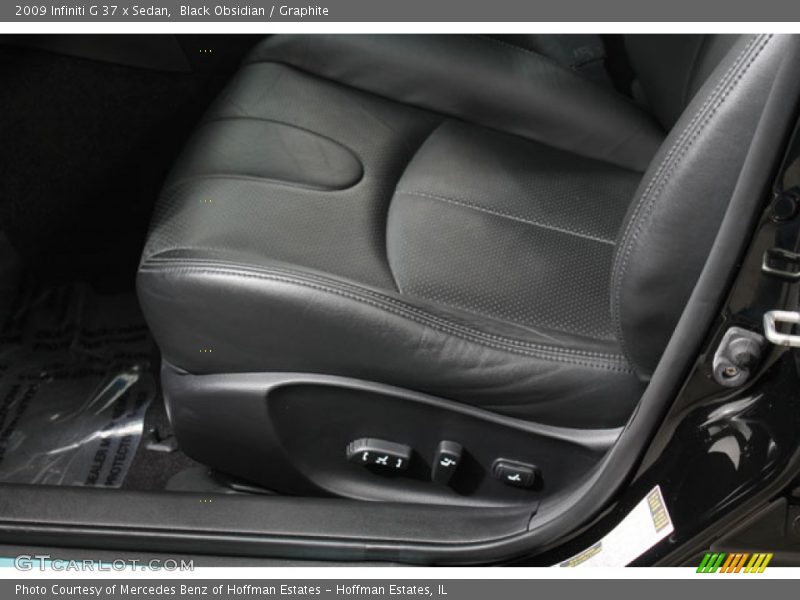 Black Obsidian / Graphite 2009 Infiniti G 37 x Sedan