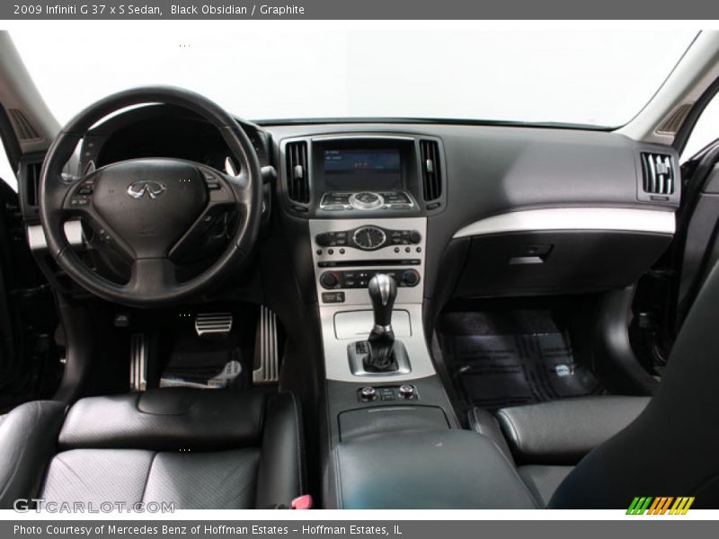 Black Obsidian / Graphite 2009 Infiniti G 37 x S Sedan