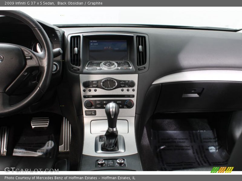 Black Obsidian / Graphite 2009 Infiniti G 37 x S Sedan