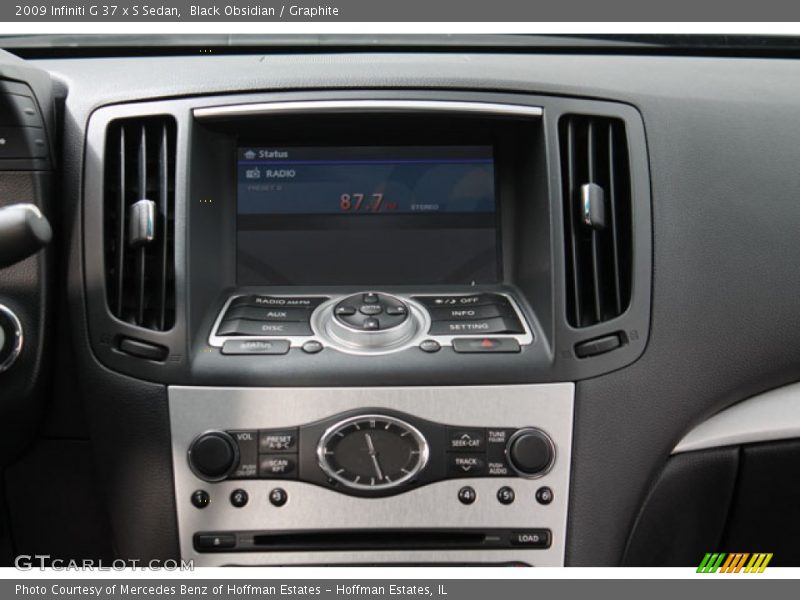 Black Obsidian / Graphite 2009 Infiniti G 37 x S Sedan