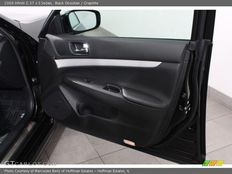 Black Obsidian / Graphite 2009 Infiniti G 37 x S Sedan