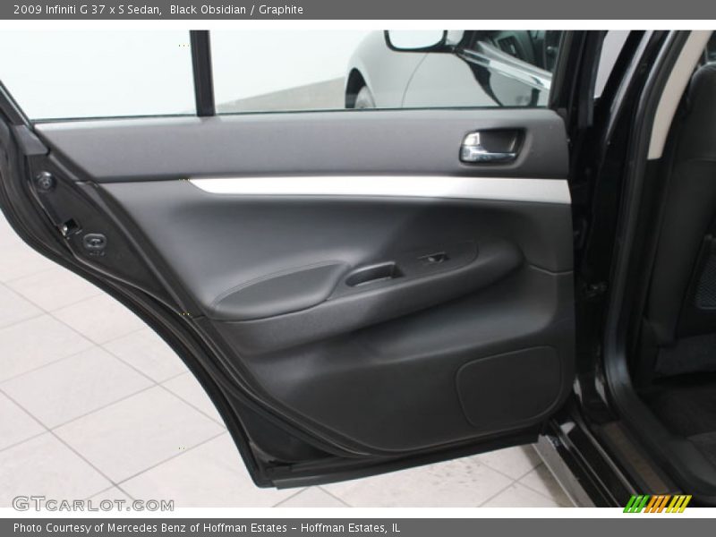 Black Obsidian / Graphite 2009 Infiniti G 37 x S Sedan