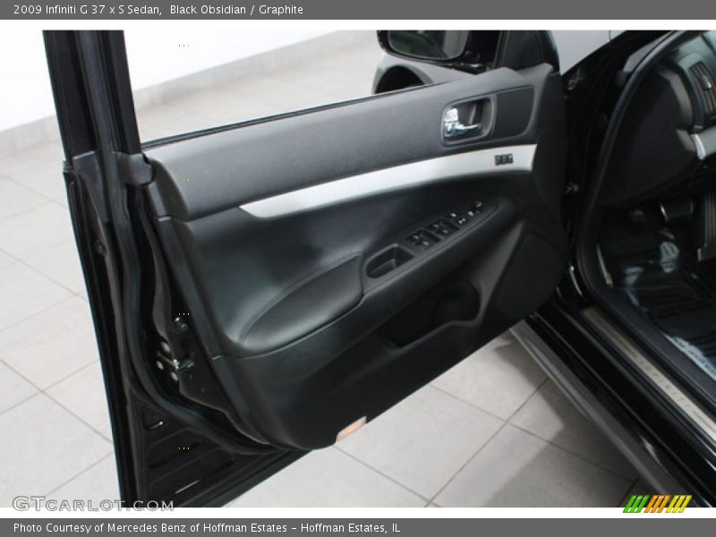 Black Obsidian / Graphite 2009 Infiniti G 37 x S Sedan