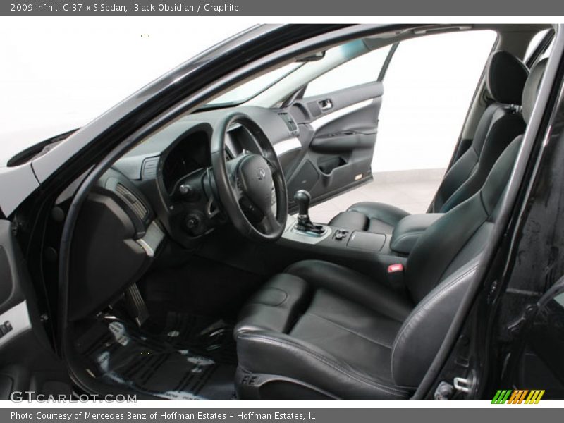 Black Obsidian / Graphite 2009 Infiniti G 37 x S Sedan