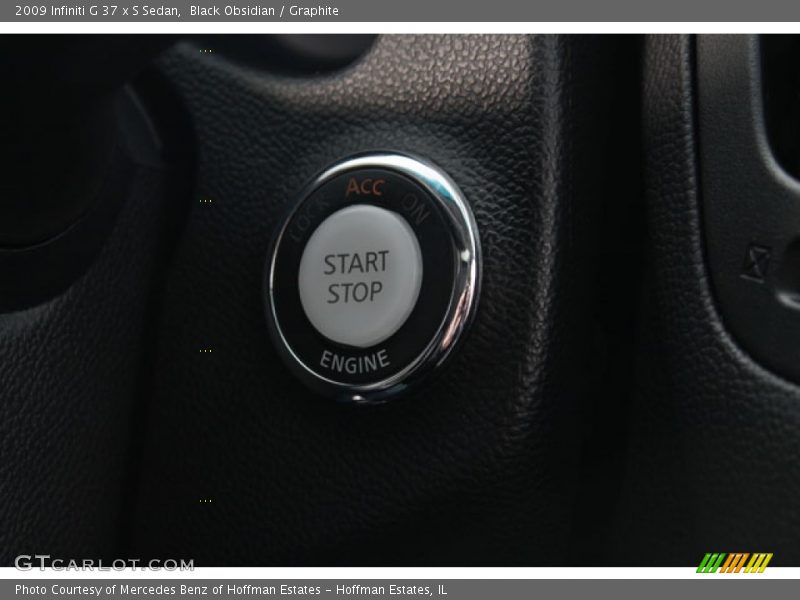 Black Obsidian / Graphite 2009 Infiniti G 37 x S Sedan