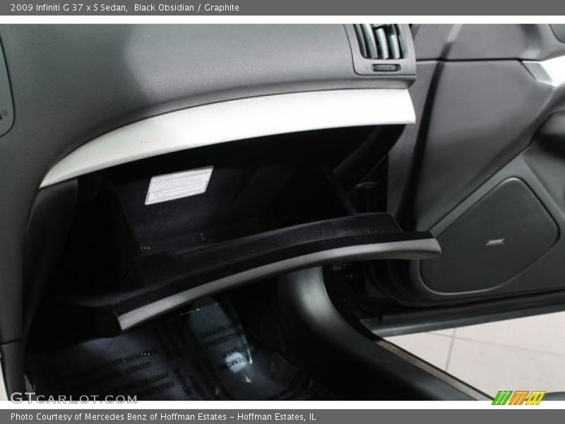 Black Obsidian / Graphite 2009 Infiniti G 37 x S Sedan