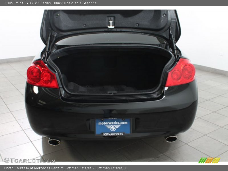 Black Obsidian / Graphite 2009 Infiniti G 37 x S Sedan