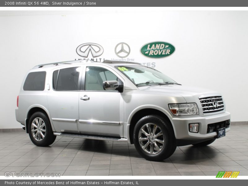 Silver Indulgence / Stone 2008 Infiniti QX 56 4WD