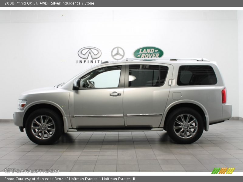 Silver Indulgence / Stone 2008 Infiniti QX 56 4WD