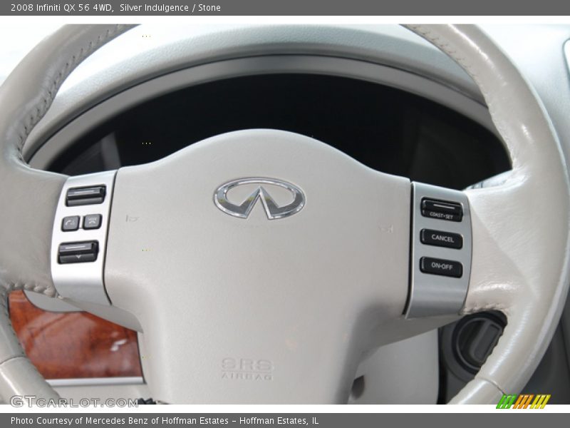 Silver Indulgence / Stone 2008 Infiniti QX 56 4WD