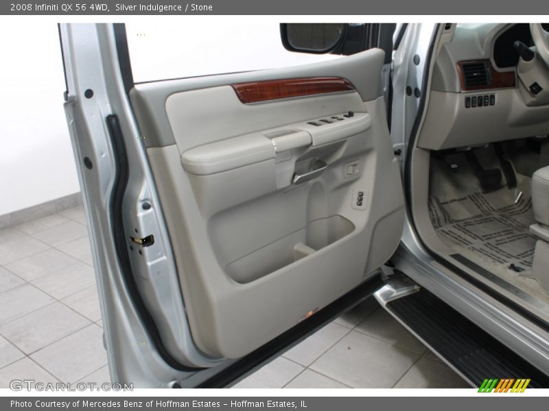 Silver Indulgence / Stone 2008 Infiniti QX 56 4WD