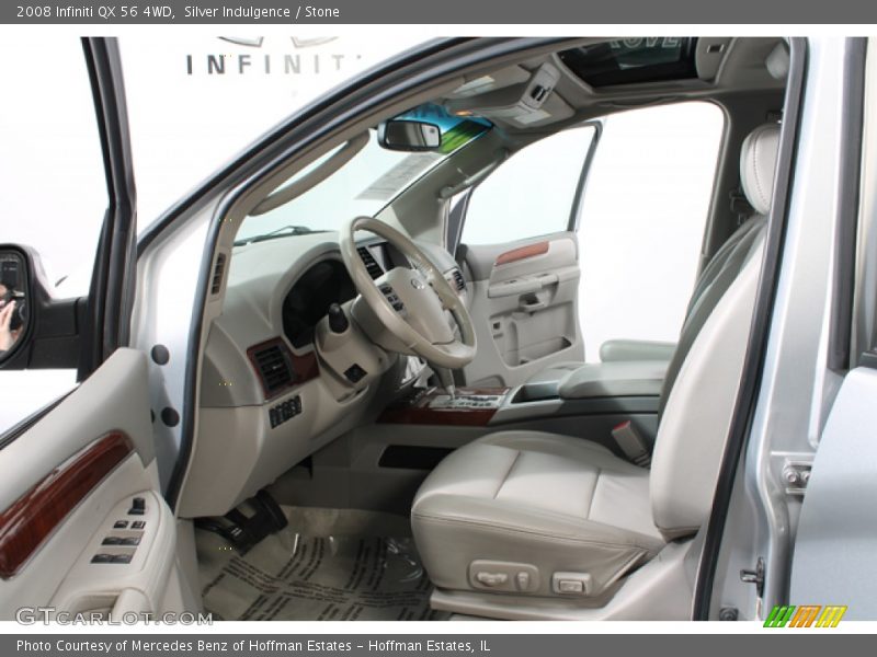 Silver Indulgence / Stone 2008 Infiniti QX 56 4WD