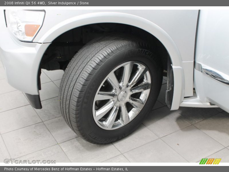 Silver Indulgence / Stone 2008 Infiniti QX 56 4WD