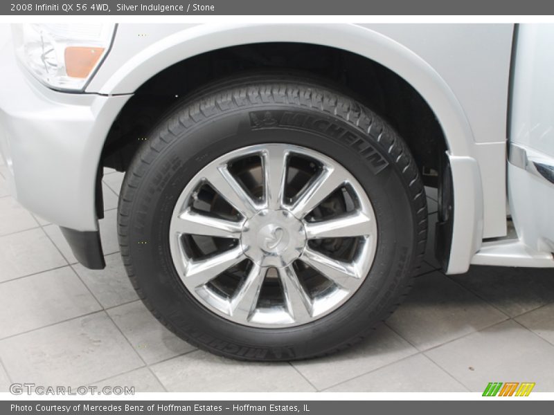 Silver Indulgence / Stone 2008 Infiniti QX 56 4WD