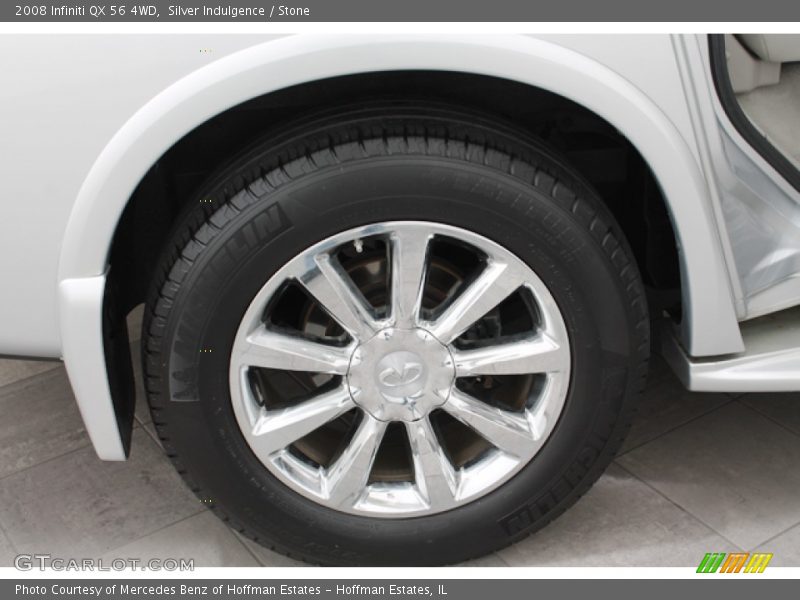 Silver Indulgence / Stone 2008 Infiniti QX 56 4WD
