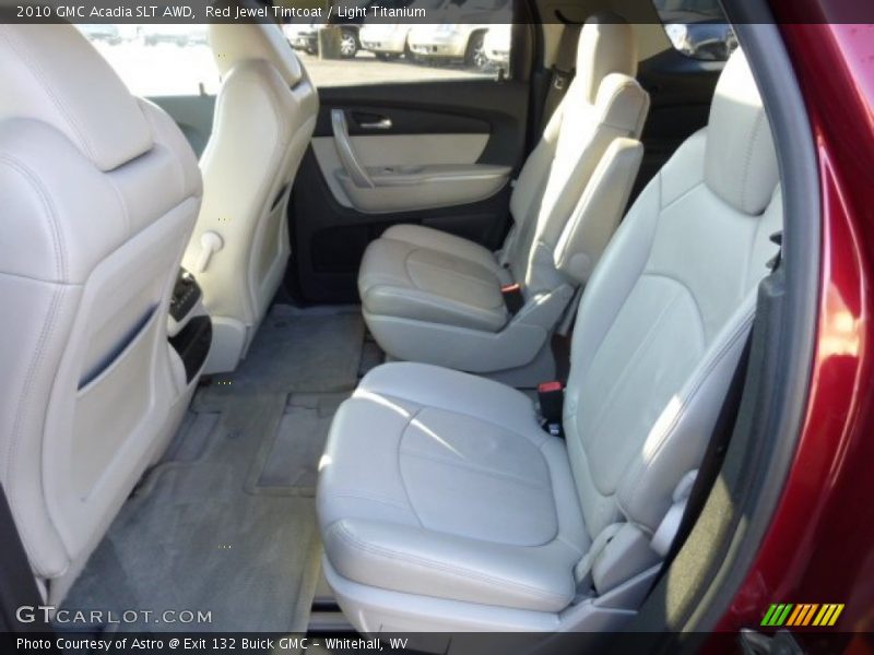 Red Jewel Tintcoat / Light Titanium 2010 GMC Acadia SLT AWD