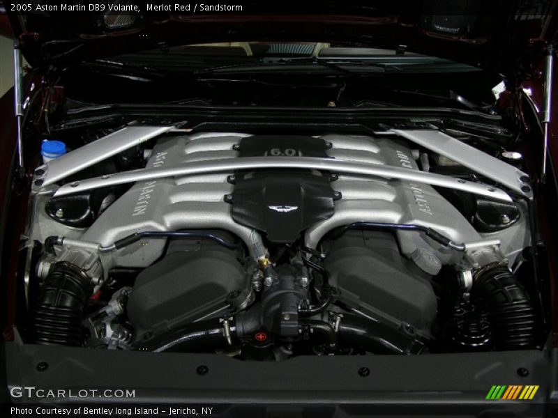 Merlot Red / Sandstorm 2005 Aston Martin DB9 Volante