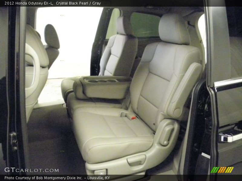 Crystal Black Pearl / Gray 2012 Honda Odyssey EX-L