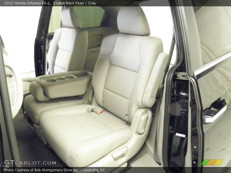 Crystal Black Pearl / Gray 2012 Honda Odyssey EX-L