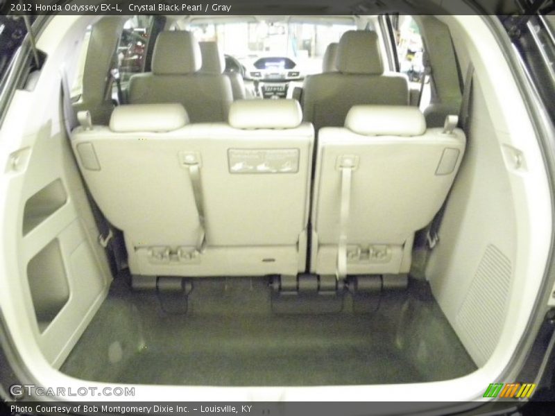 Crystal Black Pearl / Gray 2012 Honda Odyssey EX-L