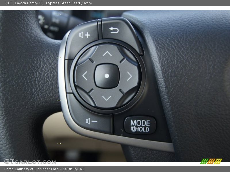 Cypress Green Pearl / Ivory 2012 Toyota Camry LE