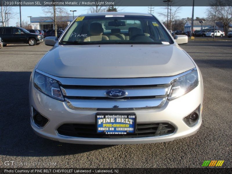 Smokestone Metallic / Medium Light Stone 2010 Ford Fusion SEL