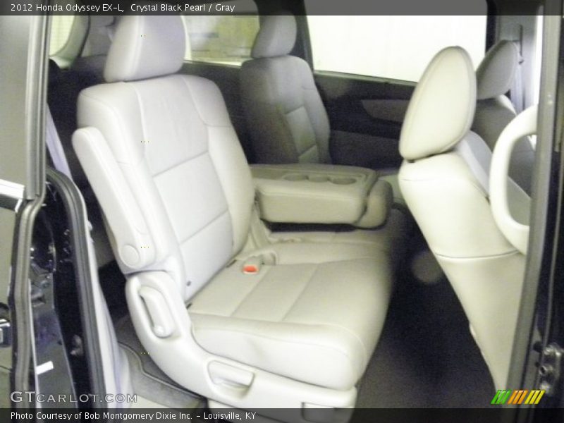 Crystal Black Pearl / Gray 2012 Honda Odyssey EX-L