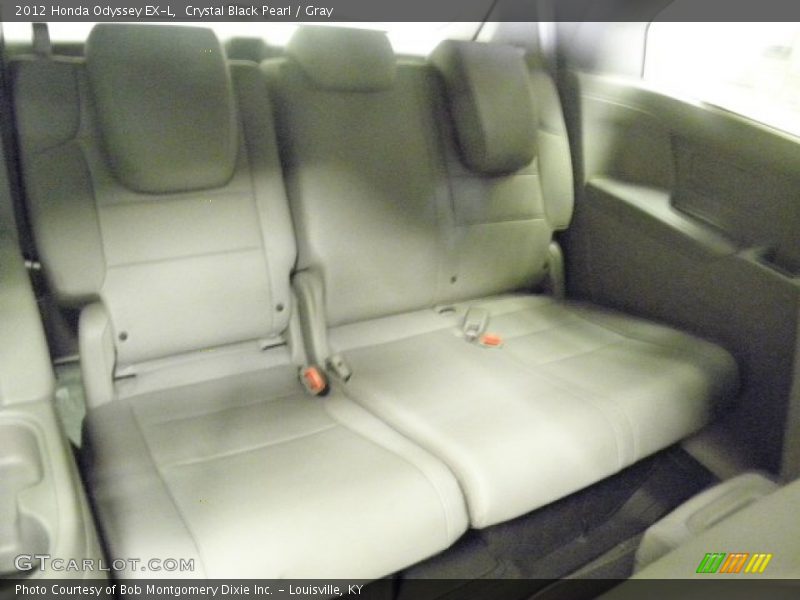 Crystal Black Pearl / Gray 2012 Honda Odyssey EX-L