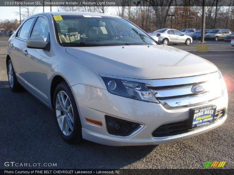 Smokestone Metallic / Medium Light Stone 2010 Ford Fusion SEL