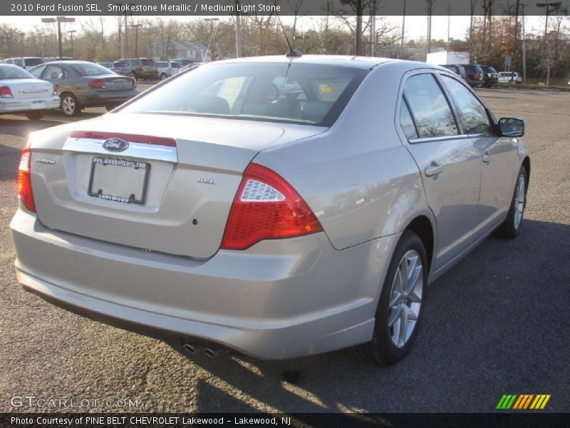 Smokestone Metallic / Medium Light Stone 2010 Ford Fusion SEL