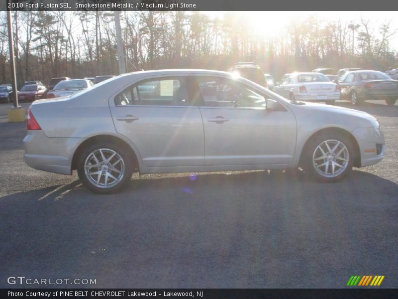 Smokestone Metallic / Medium Light Stone 2010 Ford Fusion SEL
