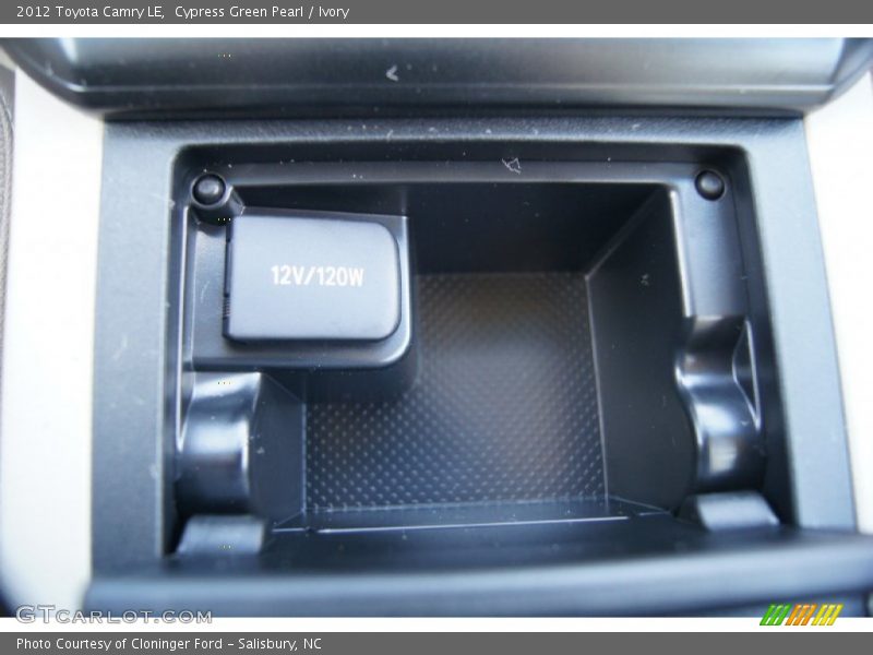 Cypress Green Pearl / Ivory 2012 Toyota Camry LE