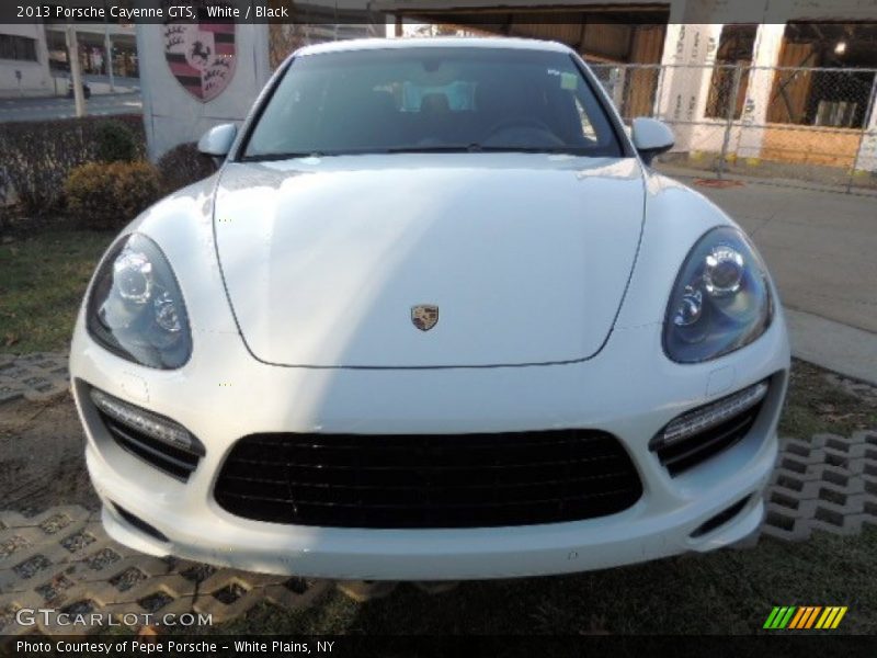 White / Black 2013 Porsche Cayenne GTS