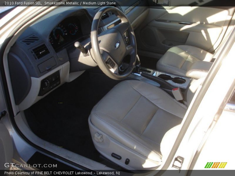 Smokestone Metallic / Medium Light Stone 2010 Ford Fusion SEL