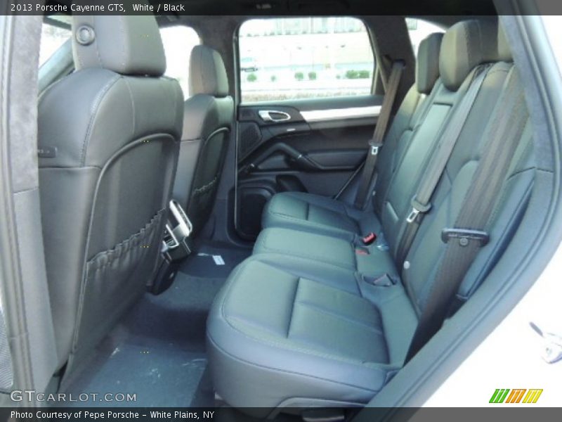 Rear Seat of 2013 Cayenne GTS