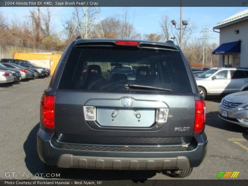 Sage Brush Pearl / Gray 2004 Honda Pilot EX 4WD