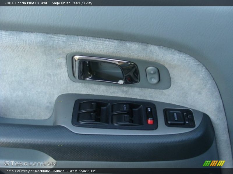 Sage Brush Pearl / Gray 2004 Honda Pilot EX 4WD