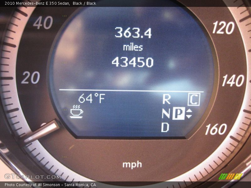 Black / Black 2010 Mercedes-Benz E 350 Sedan