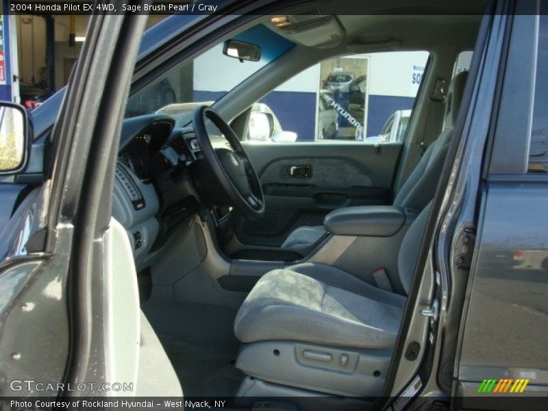 Sage Brush Pearl / Gray 2004 Honda Pilot EX 4WD