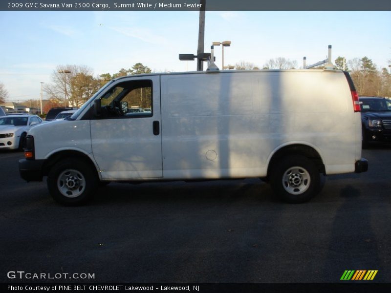 Summit White / Medium Pewter 2009 GMC Savana Van 2500 Cargo
