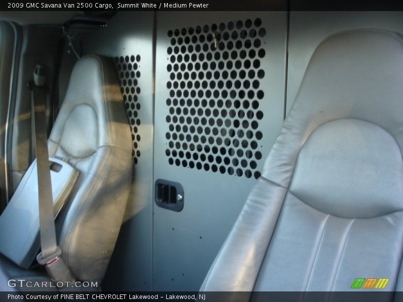  2009 Savana Van 2500 Cargo Medium Pewter Interior