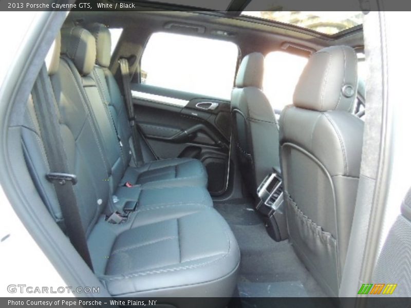 Rear Seat of 2013 Cayenne GTS