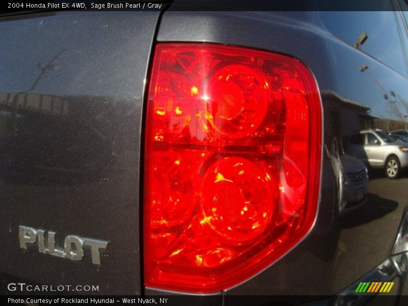 Sage Brush Pearl / Gray 2004 Honda Pilot EX 4WD