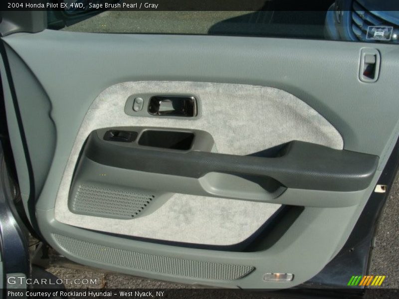 Sage Brush Pearl / Gray 2004 Honda Pilot EX 4WD