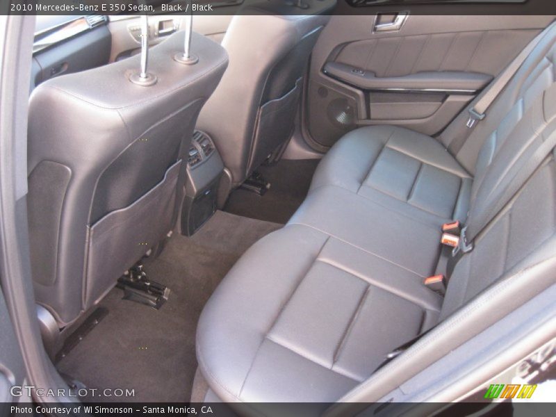 Black / Black 2010 Mercedes-Benz E 350 Sedan
