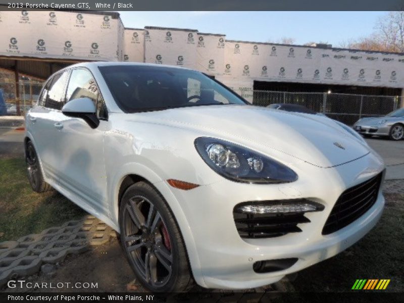 White / Black 2013 Porsche Cayenne GTS